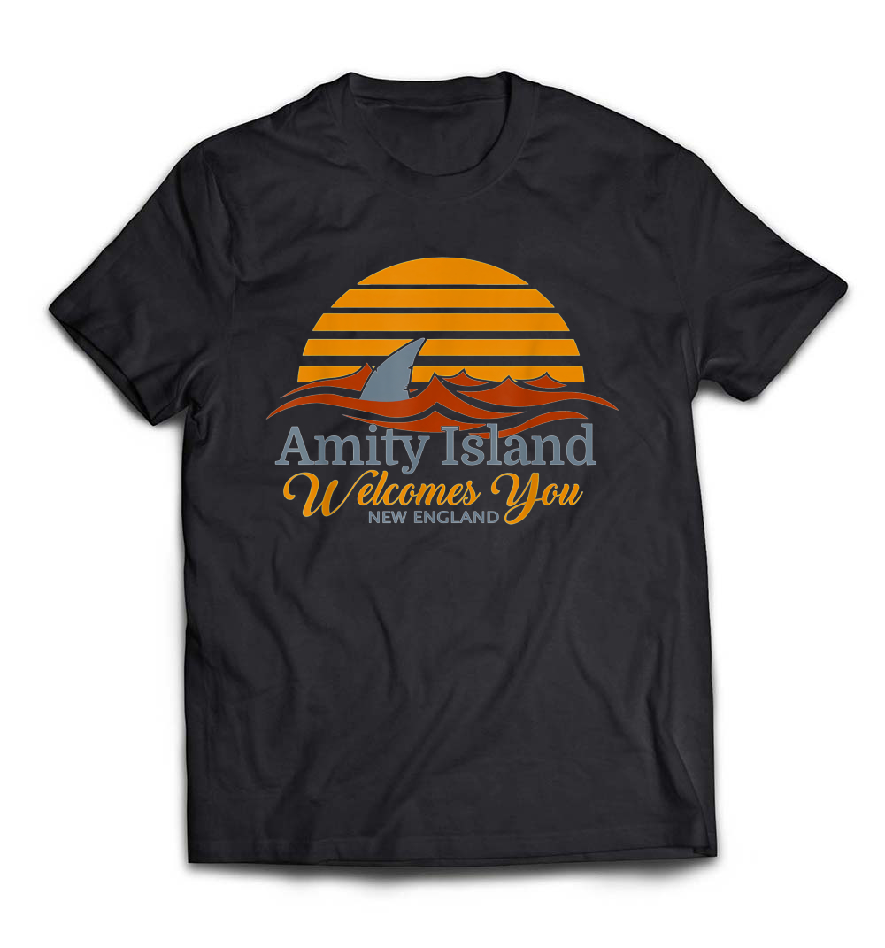 Amity Island Tees: Quint’s Shark Fishing T-Shirt